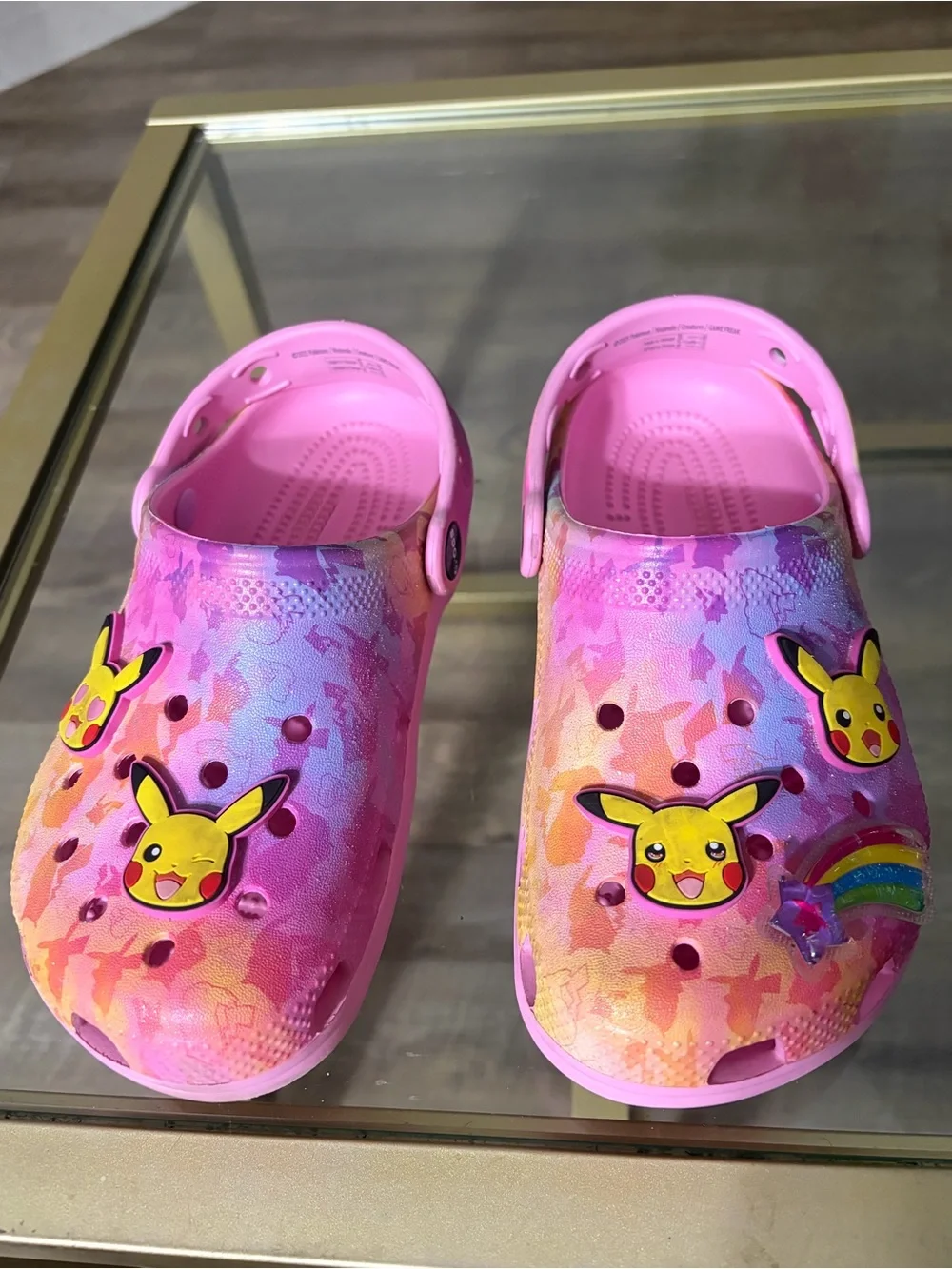 Kids Pokemon Crocs w/Charms